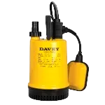 Davey's very own submersible water pump being displayed as a systematic assortment.