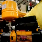 Davey's inverter water pump category. The pump shown is also a variable-frequency drive with a pressure tank installed.