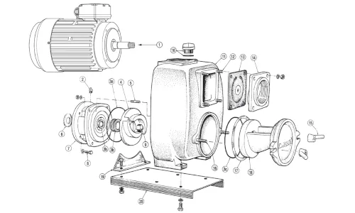 Davey Mukmova Effluent Pump Robust Mounting