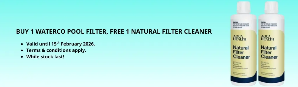 Buy 1 Waterco Pool Filter Free 1 Natural Filter Cleaner Desktop View