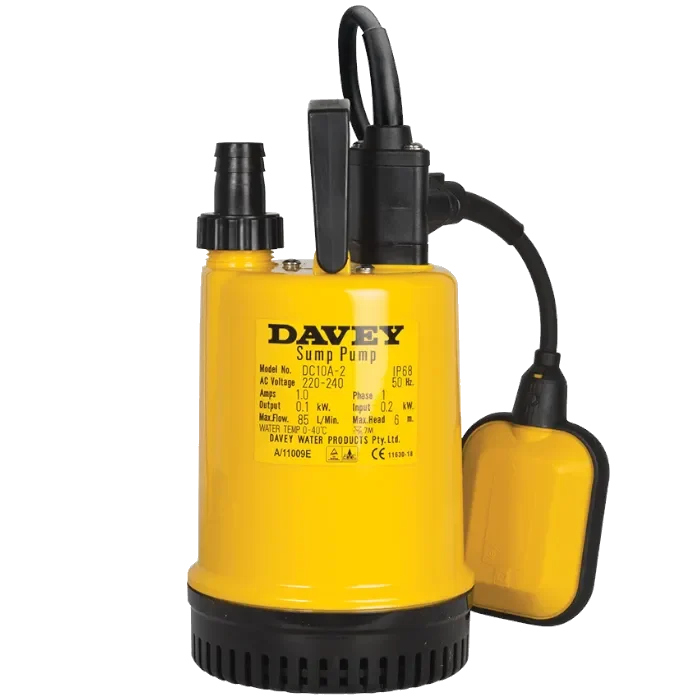 Davey Double Case Submersible Pump Sales Page Photo