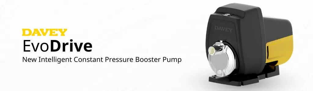 Davey EvoDrive Inverter Water Pump Banner Desktop