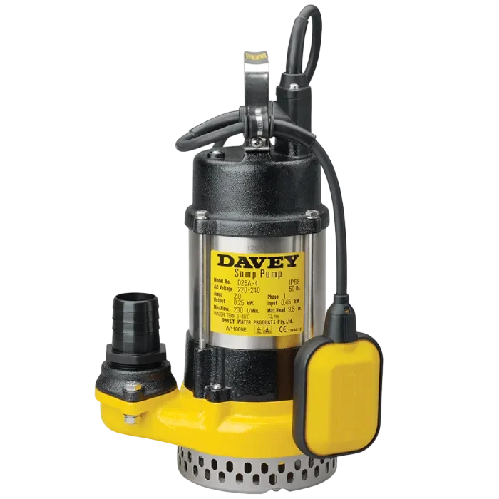 Davey General Purpose Dewatering Pump Sales Page Photo