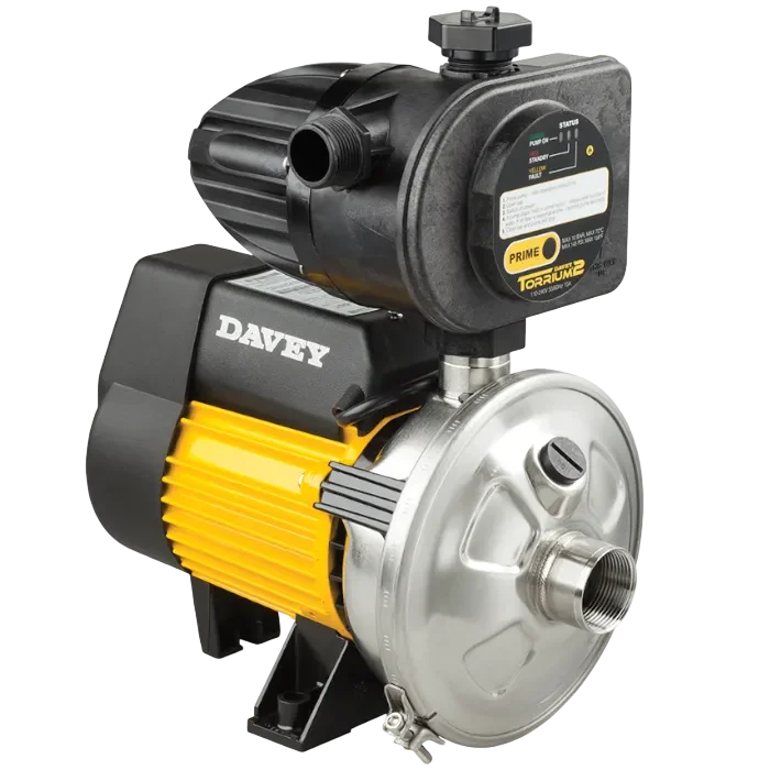 Davey HP45-05T Horizontal Pressure Water Pump With Torrium2 Controller Sales Page Photo