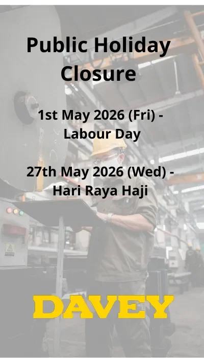 Davey Malaysia As A Water Pump Supplier Public Holiday Closure Mobile View