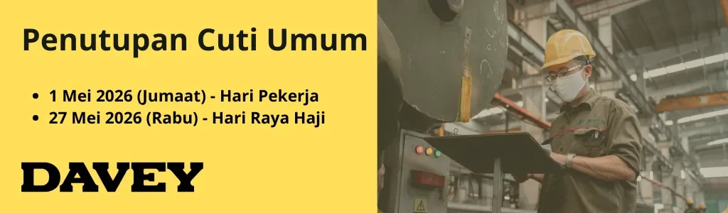 Davey Malaysia Sebagai Pembekal Pam Air Penutupan Cuti Umum