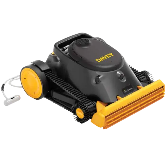Davey TurboSweep Robotic Pool Cleaner Side View Sales Page Photo
