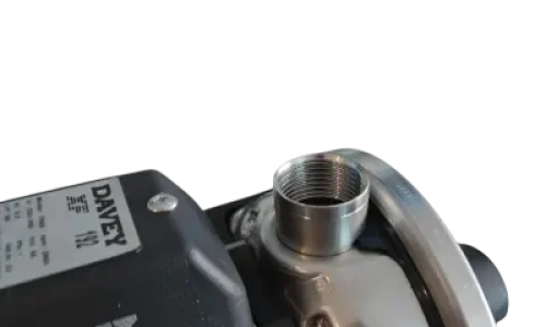 Davey XF Water Transfer Pump Volute Top View With Discharge Outlet