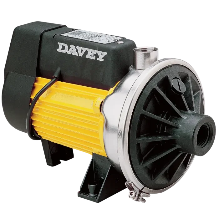 Davey XF171S And XF192S Electric Transfer Pump Sales Page Photo
