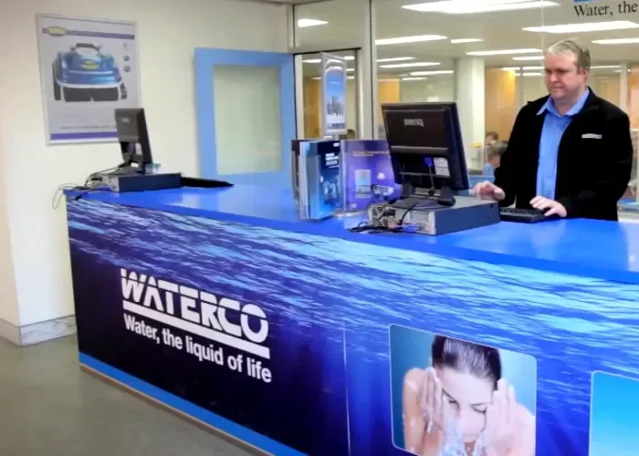 Foto Kaunter Hadapan Perkhidmatan Pelanggan Teknikal Waterco