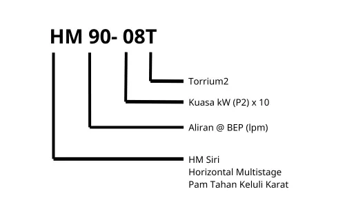 Kaedah Pengenalan Pam Air Davey Horizontal Multistage Dengan Pengawal Torrium2 HM90-08T