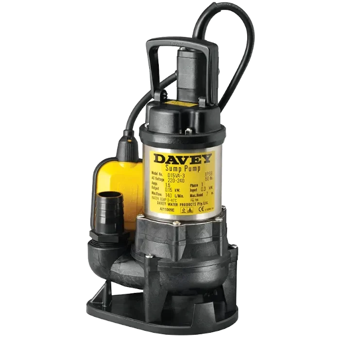 Pam Bah Davey Vortex D15VA Salinan Halaman Jualan